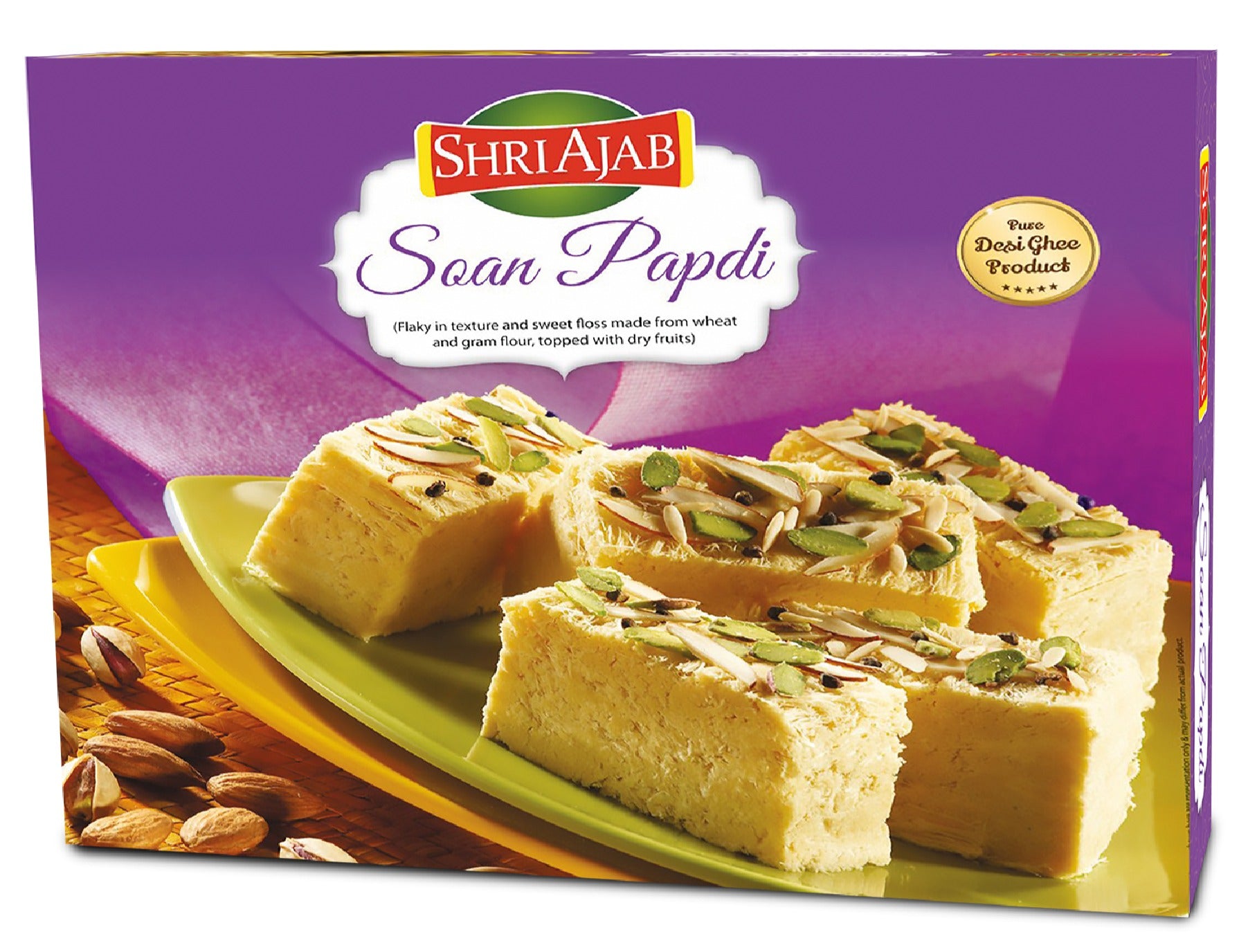 Soan Papdi (Desi Ghee)